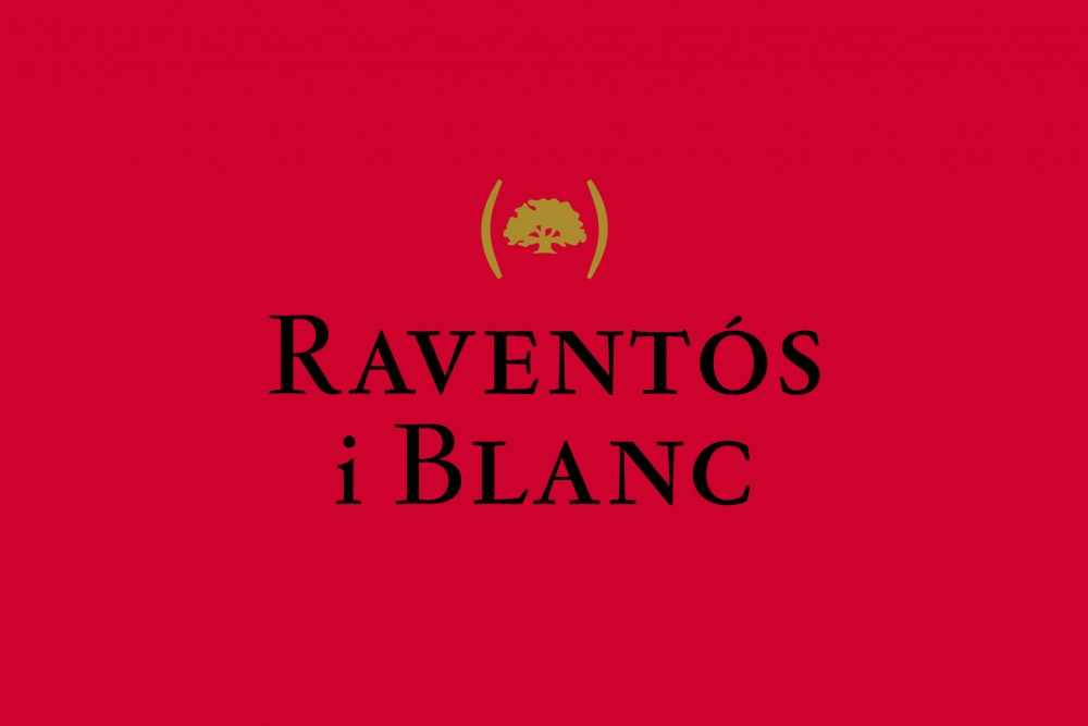 Red background logo