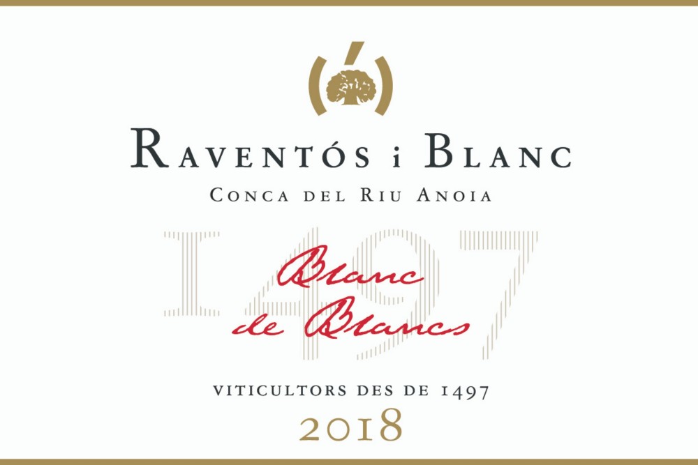 Label Blanc de Blancs 2018